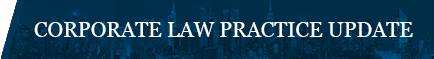 Corporate Law Practice Update