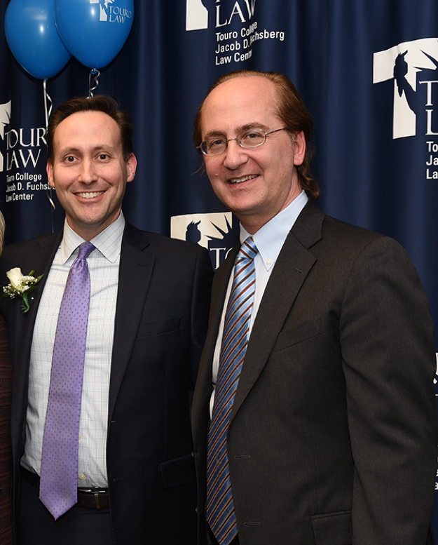 Joshua D. Brookstein Receives Touro Law's Public Interest/Pro-Bono Attorney of the Year Award